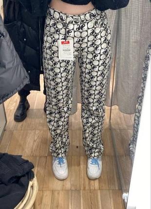 Прямі штани pull&bear2 фото