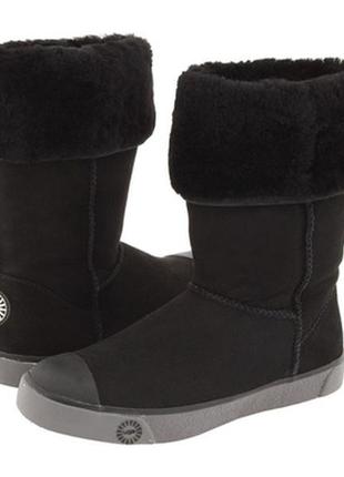 Ugg australia delaine чоботи черевики уггі зимові жіночі хутро овчина цигейка оригінал 36-37 р/23 см2 фото