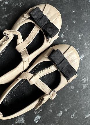 Туфельки zara с бантиком