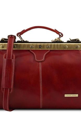 Шкіряна сумка саквояж tuscany leather michelangelo tl10038