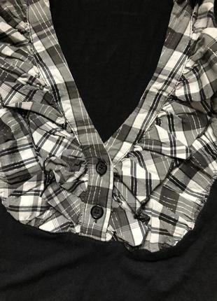 Блузка кофта футболка сорочка рубашка cottage dark academy goth grunge y2k3 фото