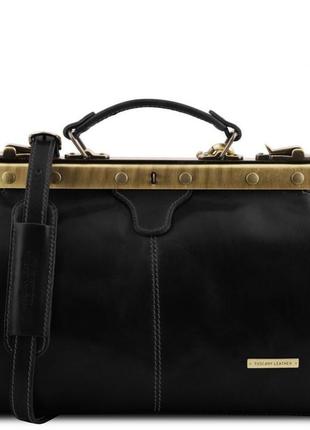 Шкіряна сумка саквояж tuscany leather michelangelo tl10038