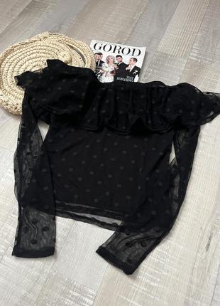 Кофта горошок