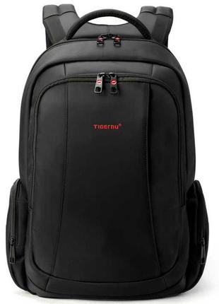 Рюкзак міський tigernu t-b3143 для ноутбука 15.6" об'єм 27л.(кодовий замок у подарунок) чорний