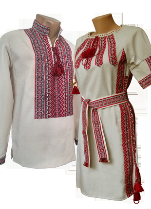 Вишита жіноча сукня в українському стилі4 фото
