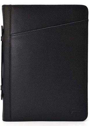Папка a4 кожаная с ручкой, для документов fa-1404-4lx tarwa флотар