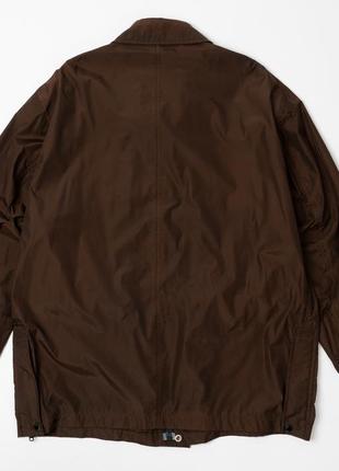 Hugo boss rockford vintage jacket&nbsp;brown мужской плащ6 фото