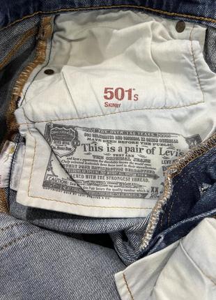 Мужские джинсы levi's 501 skinny8 фото