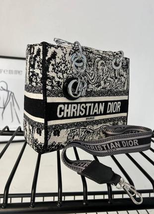 Christian dior textile lady/жіноча сумка/женская сумка1 фото