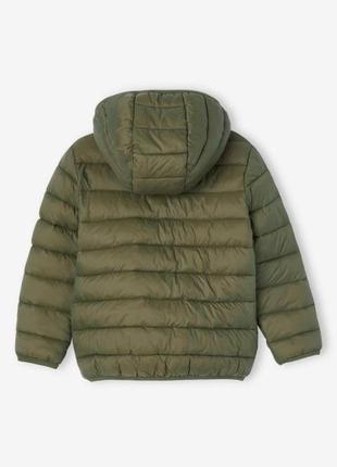 Влагоустойчивый материал теплая демисезонная куртка для мальчика от vertbaudet (испания)2 фото