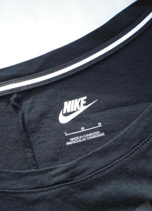 Nike, футболка з принтом, р.l9 фото