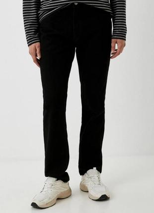 Базовые черные джинсы easy denim slim1 фото