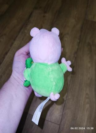 Джордж свинка пеппа peppa pig іграшка з озвучкою2 фото