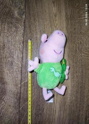Джордж свинка пеппа peppa pig іграшка з озвучкою3 фото