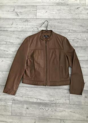 Базовая кожаная куртка