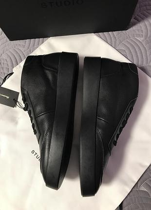 Чоловічі шкіряні ботинки massimo dutti 2