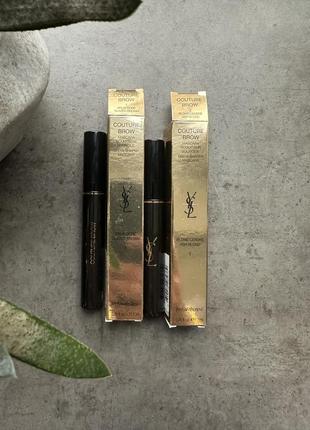 Ysl couture brow shaper mascara, туш для брів, 7,7ml, #2