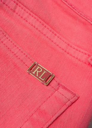 Ralph lauren bright pink jeans  жіночі джинси7 фото