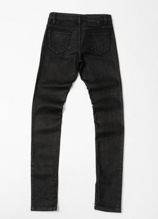 Allsaints skinny jeans pure black estelle &nbsp;женские джинсы5 фото