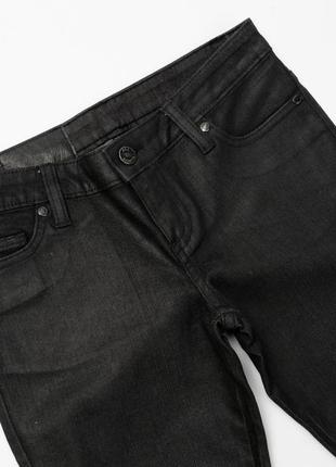 Allsaints skinny jeans pure black estelle  жіночі джинси3 фото