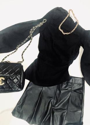 Льняная блуза zara