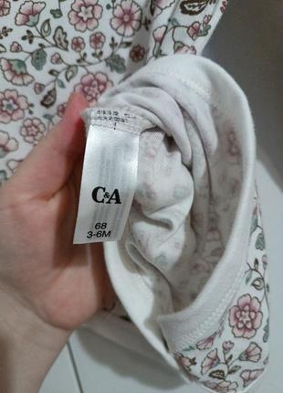 Набір боді для дівчинки 3-6 місяців