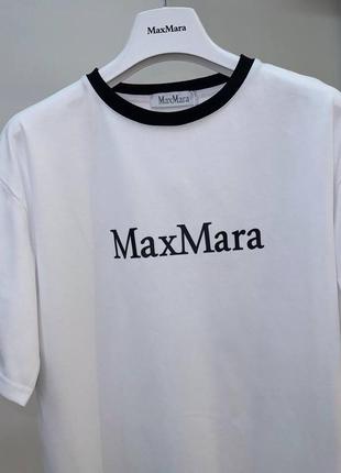 Белая футболка макс мара max mara4 фото