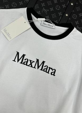 Белая футболка макс мара max mara5 фото