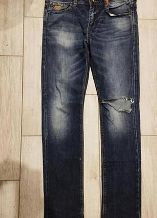 Брендовые модные рваные джинсы skinni уникального английского бренда superdry