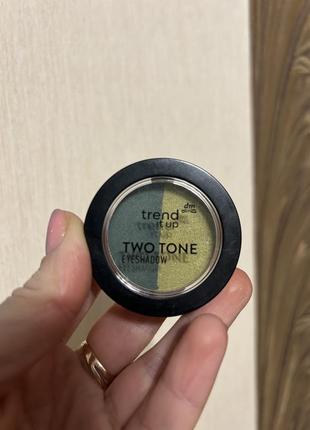 Тіні two tone eyeshadow2 фото