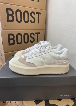 New balance ct302 beige женские кроссовки 1950 баллан кожаные2 фото