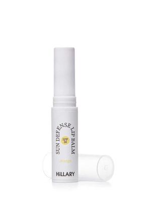 Сонцезахисний бальзам для губ манго spf 30 hillary sun defense lip balm mango spf 30, 3 г3 фото