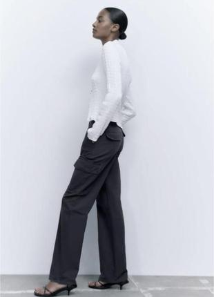 Штани брюки штаны карго zara2 фото