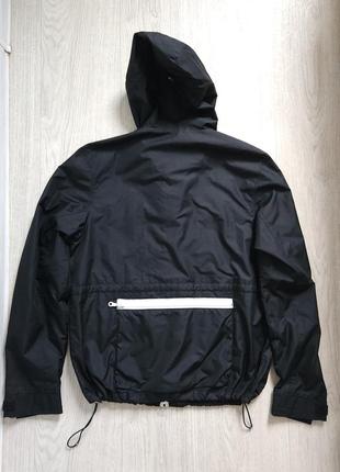 Adidas originals hooded windbreaker jacket black - mens jackets from attic clothing uk3 фото