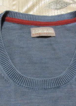 Чоловічий светр, лонгслів джемпер napapijri5 фото