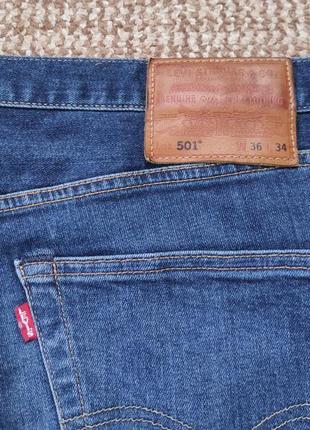 Levi's 501 premium big e джинси оригінал (w36 l34)5 фото