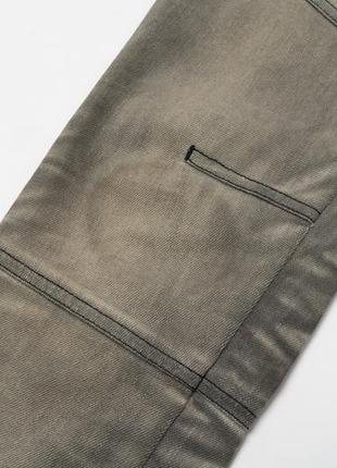 Galliano distressed denim&nbsp;washed jeans&nbsp;женские джинсы3 фото