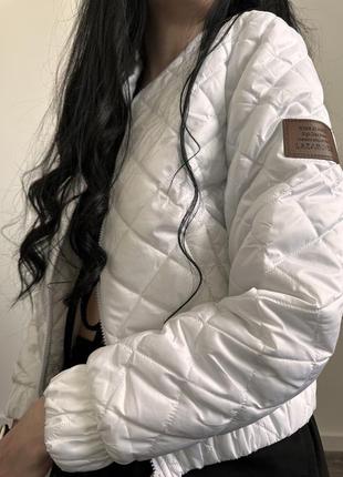 Тепла водонепроникна куртка. білий, пудра, чорний, беж. xs,s,m,l,xl,xxl7 фото