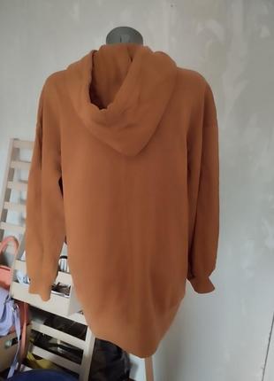 Удлиненная худи туника кенгуру 8