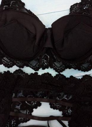 S m anica чорний комплект білизни livco corsetti3 фото