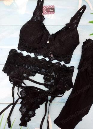 S m anica чорний комплект білизни livco corsetti7 фото
