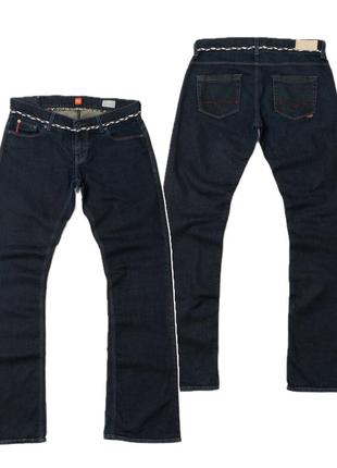 Hugo boss boot cut dark blue jeans&nbsp; женские джинсы1 фото