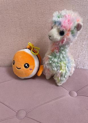 Мʼякі іграшки одним лотом глазастіки