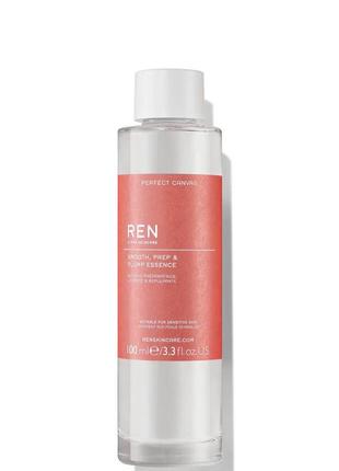 Эссенция для лица ren perfect canvas smooth, prep &amp; plump essence, 100 мл