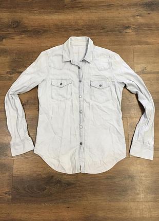 Сорочка джинс коттон gap оригінал