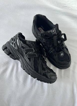 Кроссовки new balance 1906d black leather premium