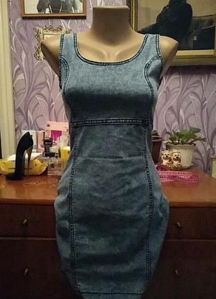 Ддинсовый сарафанчик