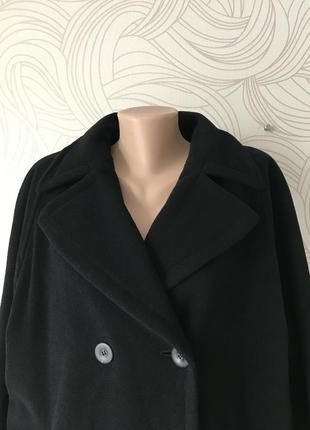 Двубортное пальто макси «fabiani» шерсть,кашемир, италия 🇮🇹3 фото