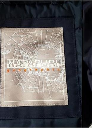 Napapijri куртка бомбер утеплена оригінал (m)8 фото