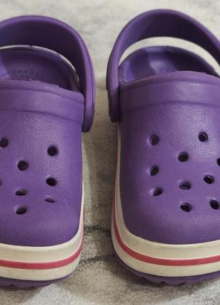 Кроксы сабо crocs 4c5(21-22)3 фото